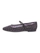 Veronica Beard Mesh Lace Pattern Mary Jane Flats