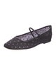 Veronica Beard Mesh Lace Pattern Mary Jane Flats