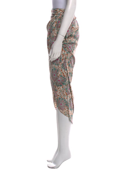 Veronica Beard Silk Midi Length Skirt