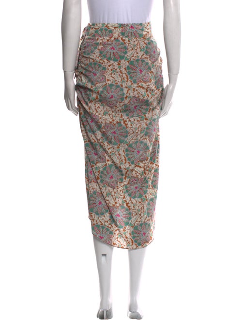 Veronica Beard Silk Midi Length Skirt