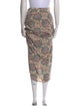 Veronica Beard Silk Midi Length Skirt