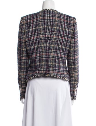 Veronica Beard Tweed Pattern Jacket