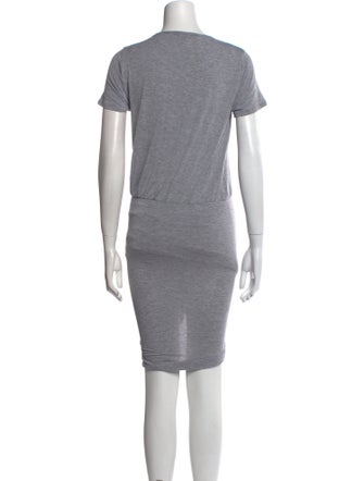 Veronica Beard Crew Neck Mini Dress