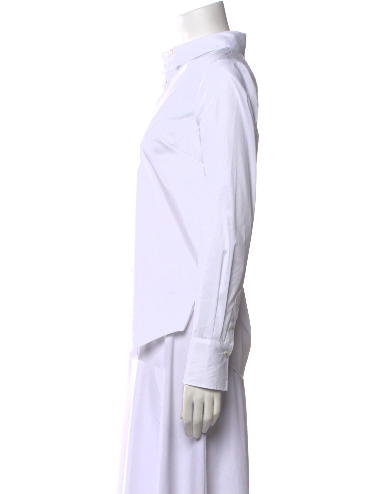 Veronica Beard Long Sleeve Button-Up Top