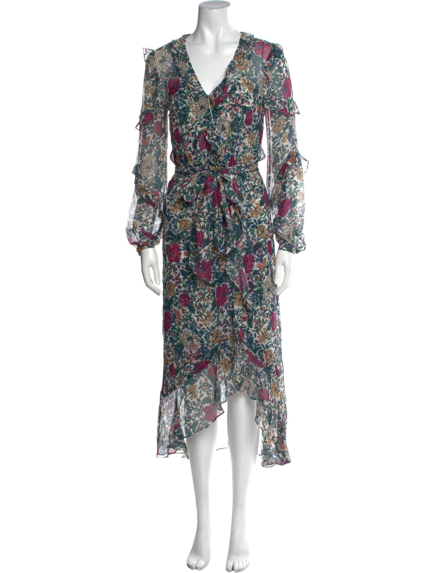 Veronica Beard Silk Long Dress