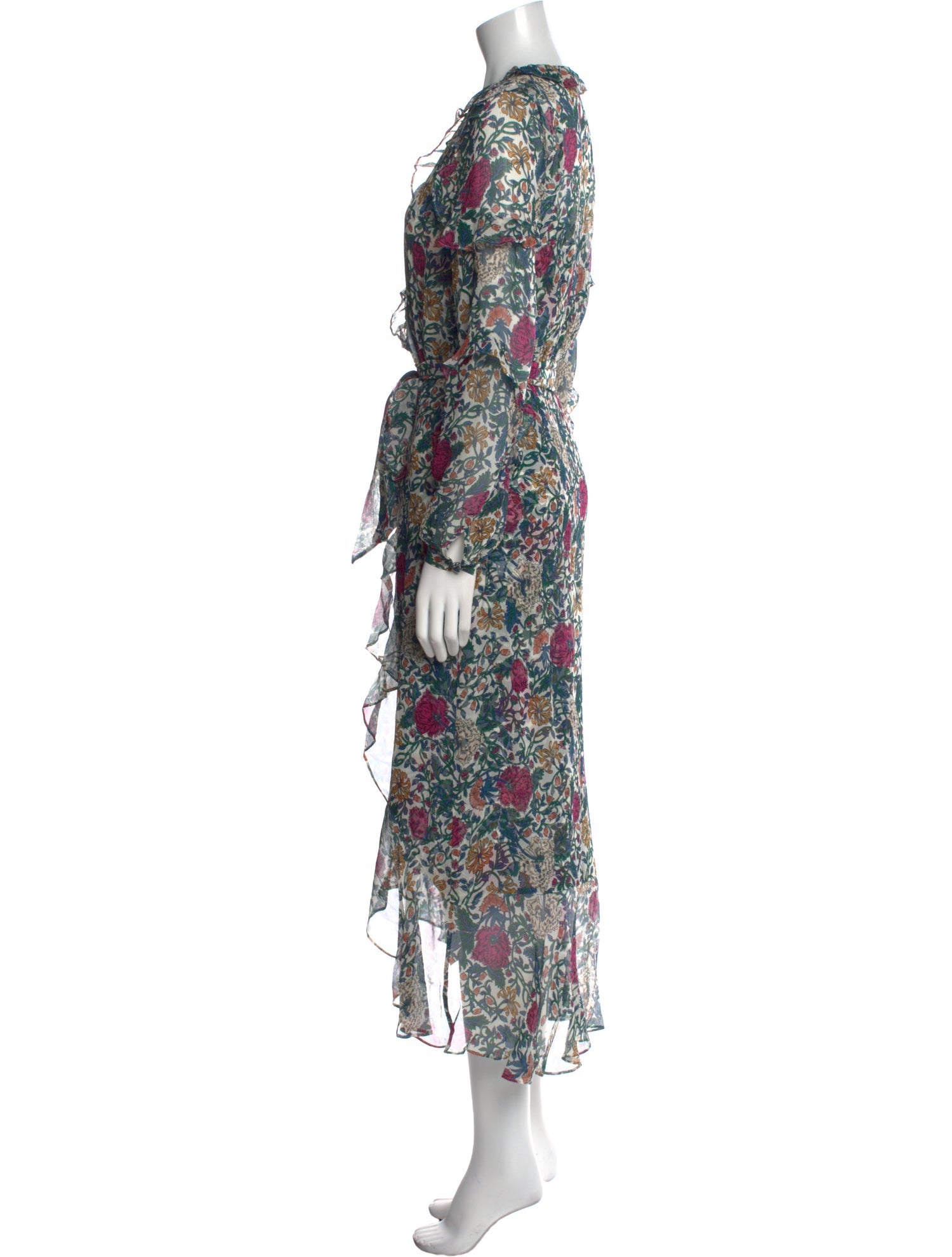 Veronica Beard Silk Long Dress