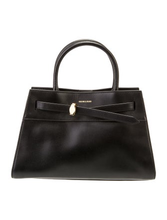 Veronica Beard Leather Top Handle Bag