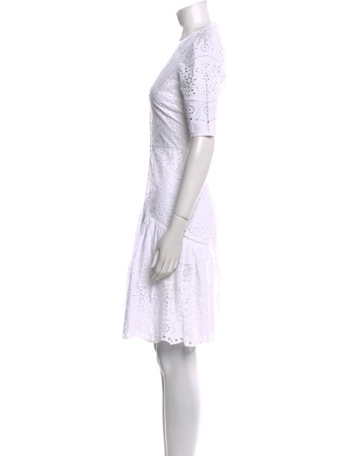 Veronica Beard Lace Pattern Knee-Length Dress