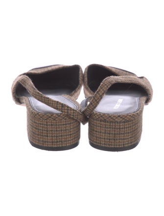 Veronica Beard Houndstooth Print Slingback Pumps