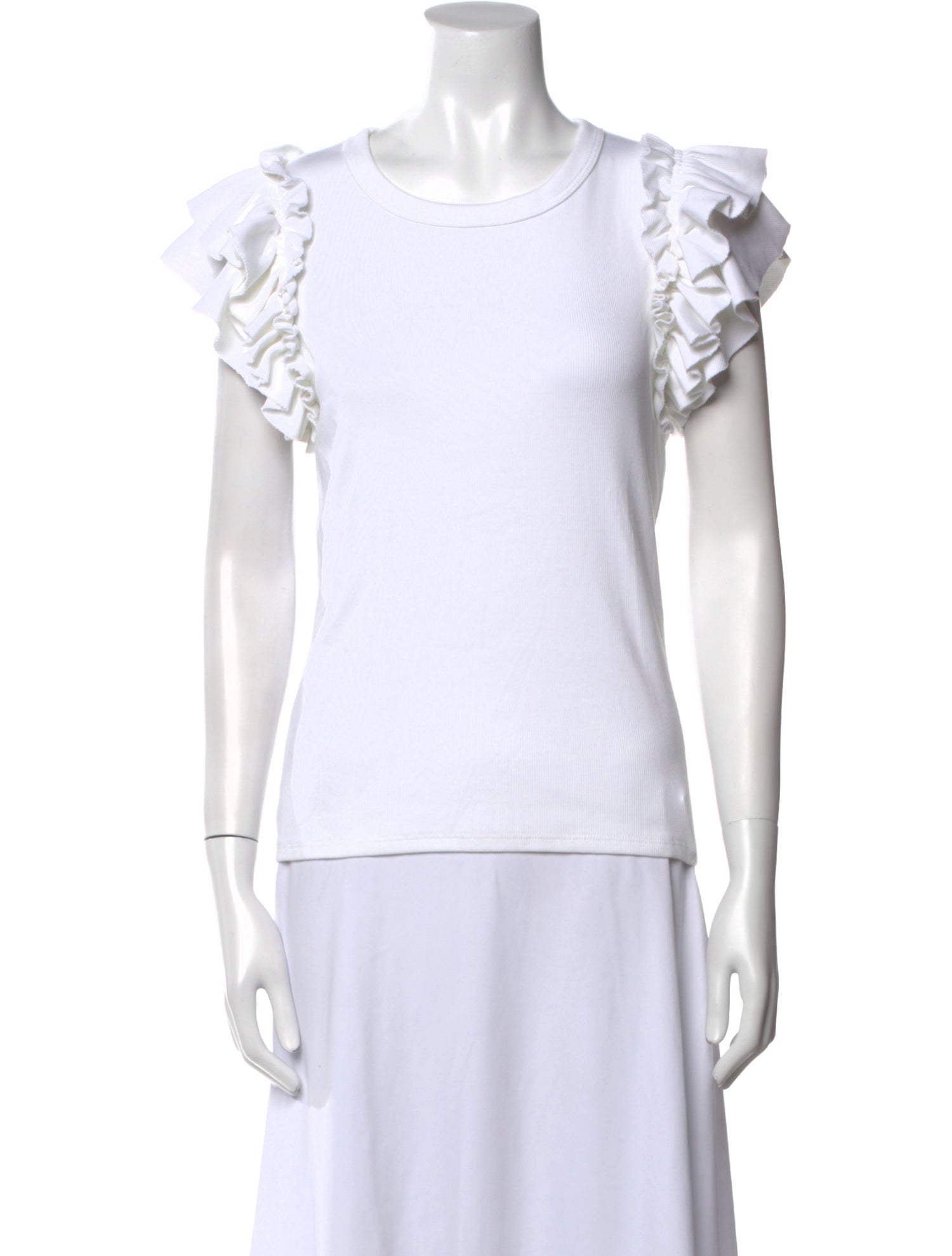 Veronica Beard Crew Neck Short Sleeve T-Shirt