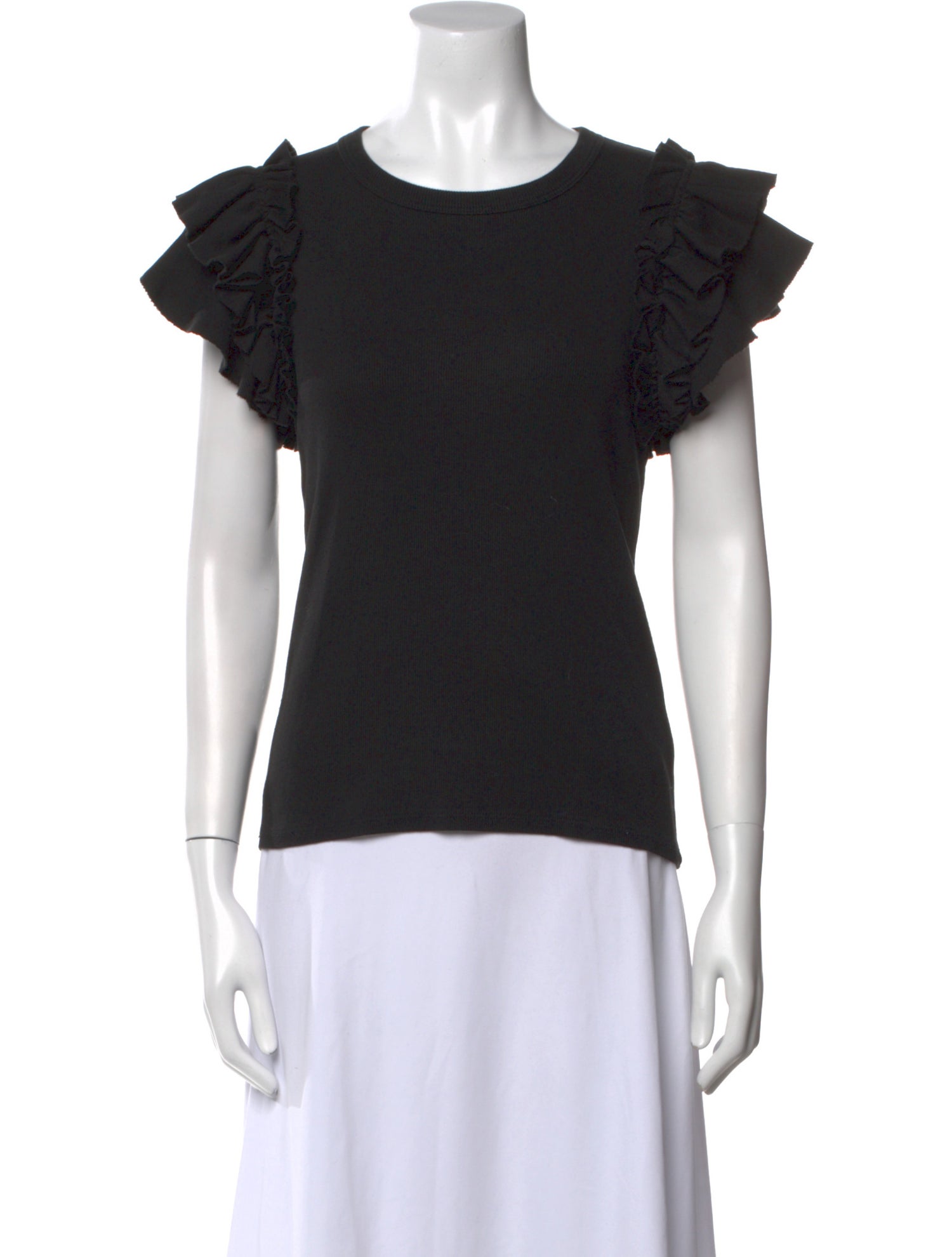 Veronica Beard Crew Neck Short Sleeve T-Shirt