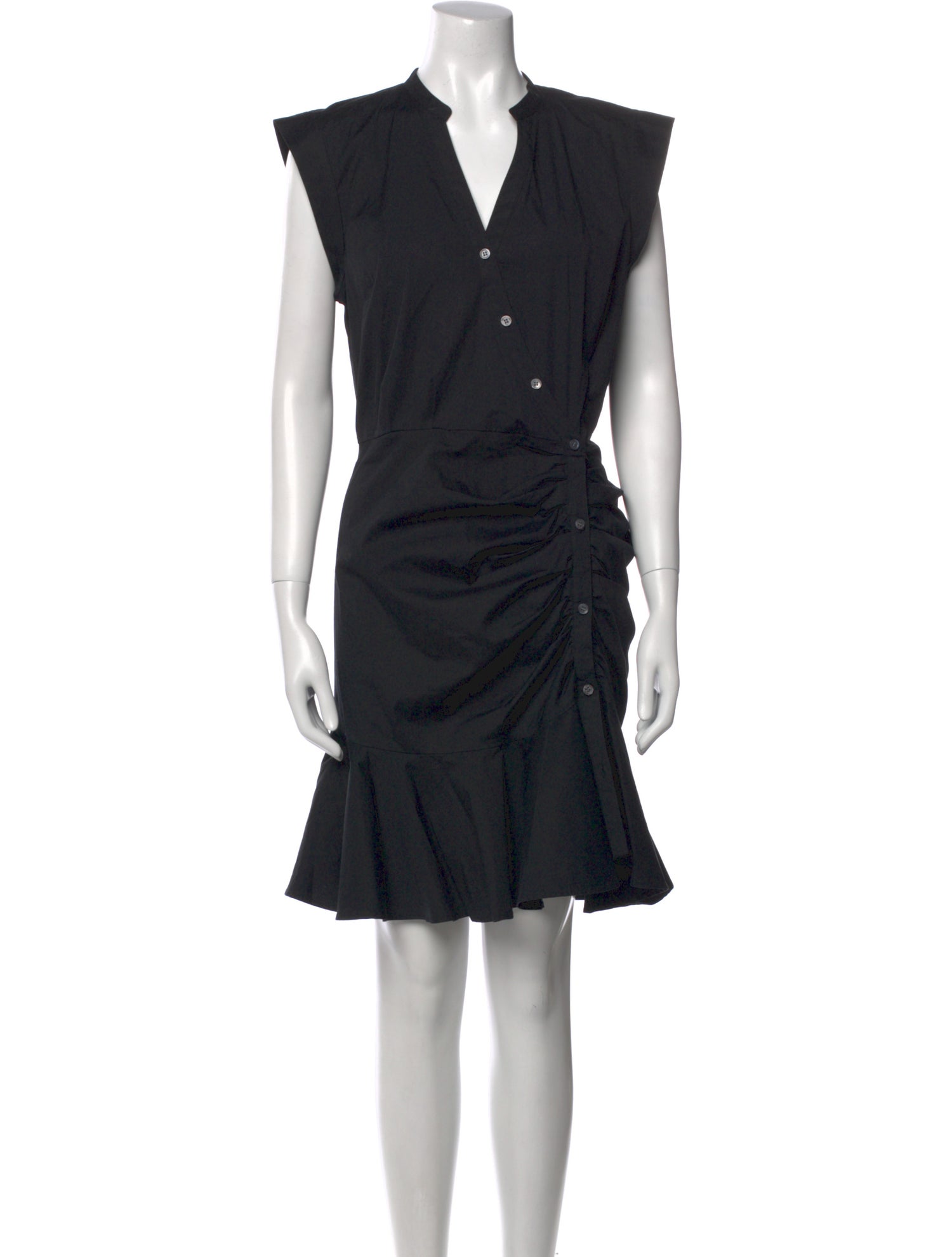 Veronica Beard V-Neck Mini Dress