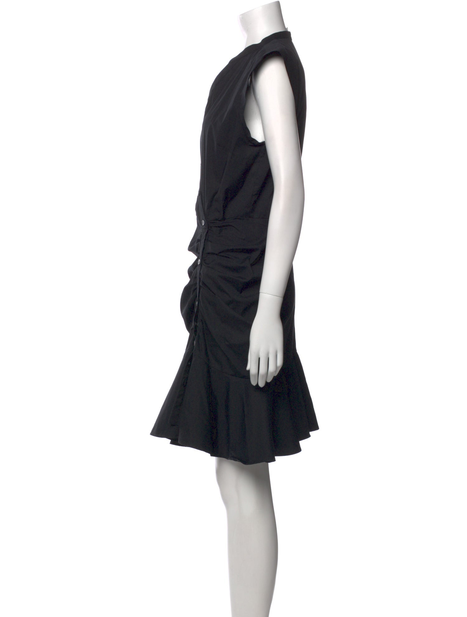 Veronica Beard V-Neck Mini Dress