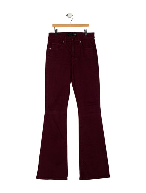 Veronica Beard Mid-Rise Flared Jeans