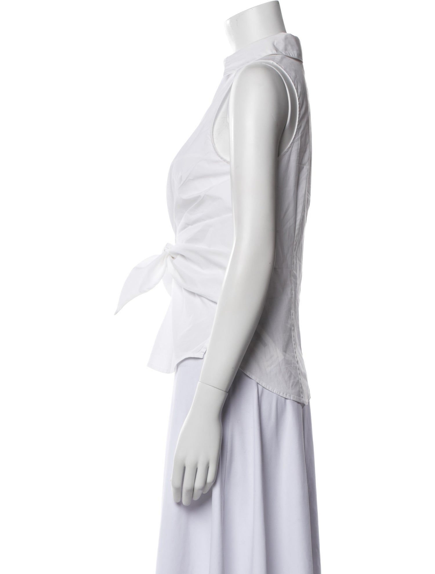 Veronica Beard V-Neck Sleeveless Top