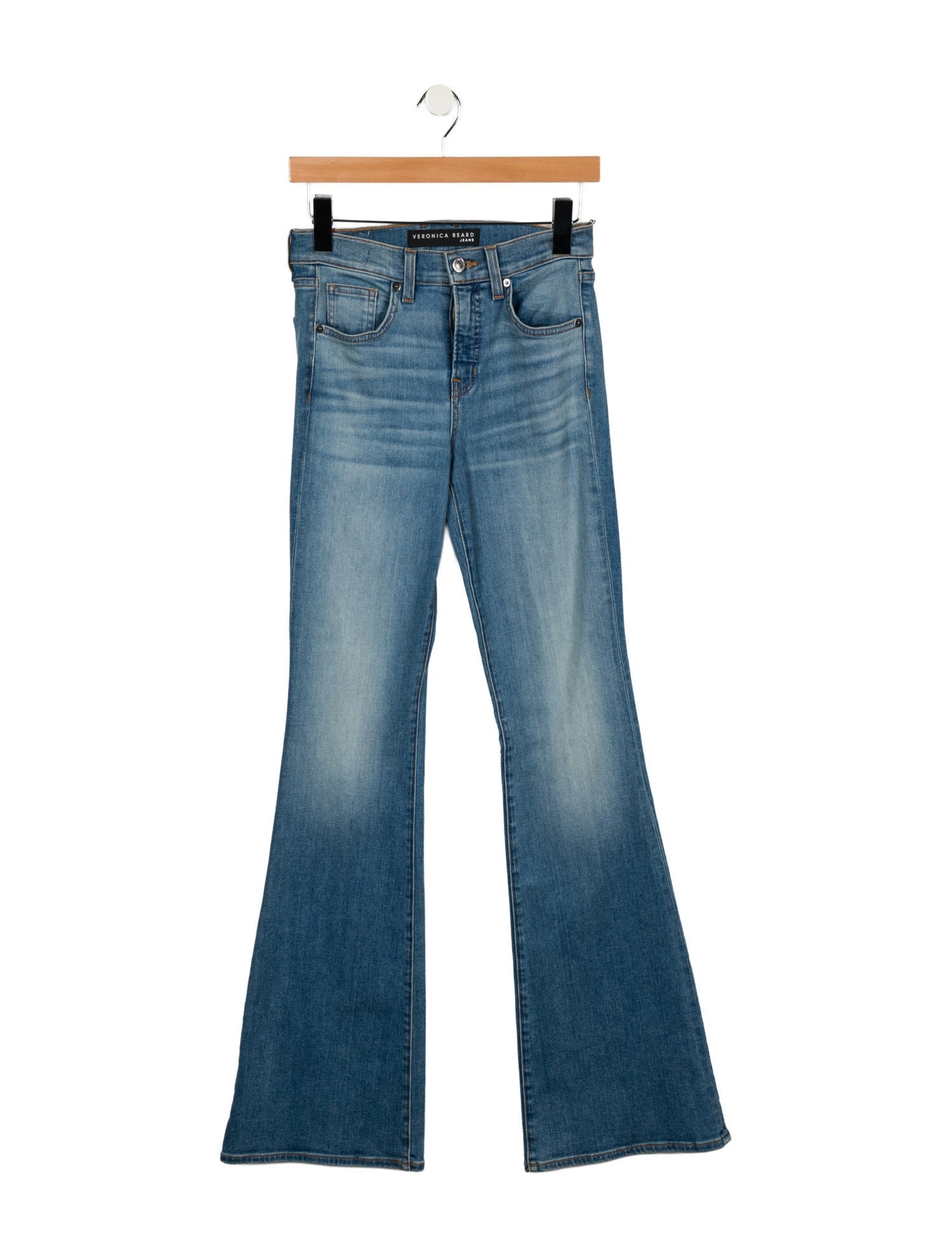 Veronica Beard Mid-Rise Wide Leg Jeans w/ Tags