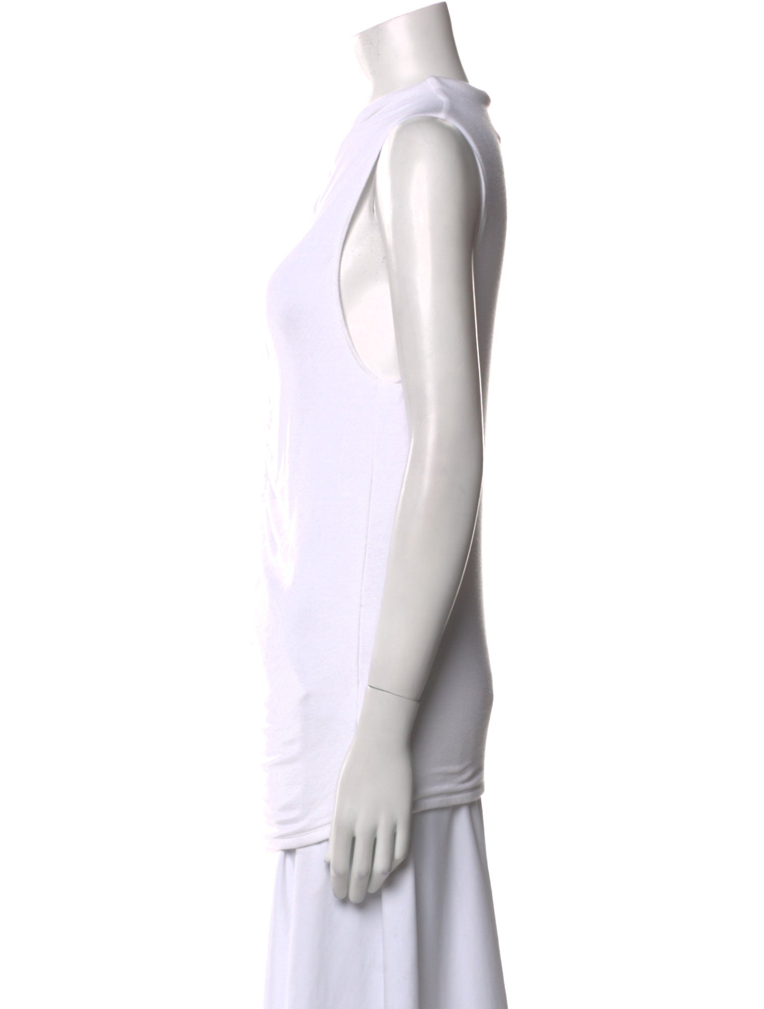 Veronica Beard Mock Neck Sleeveless Tunic