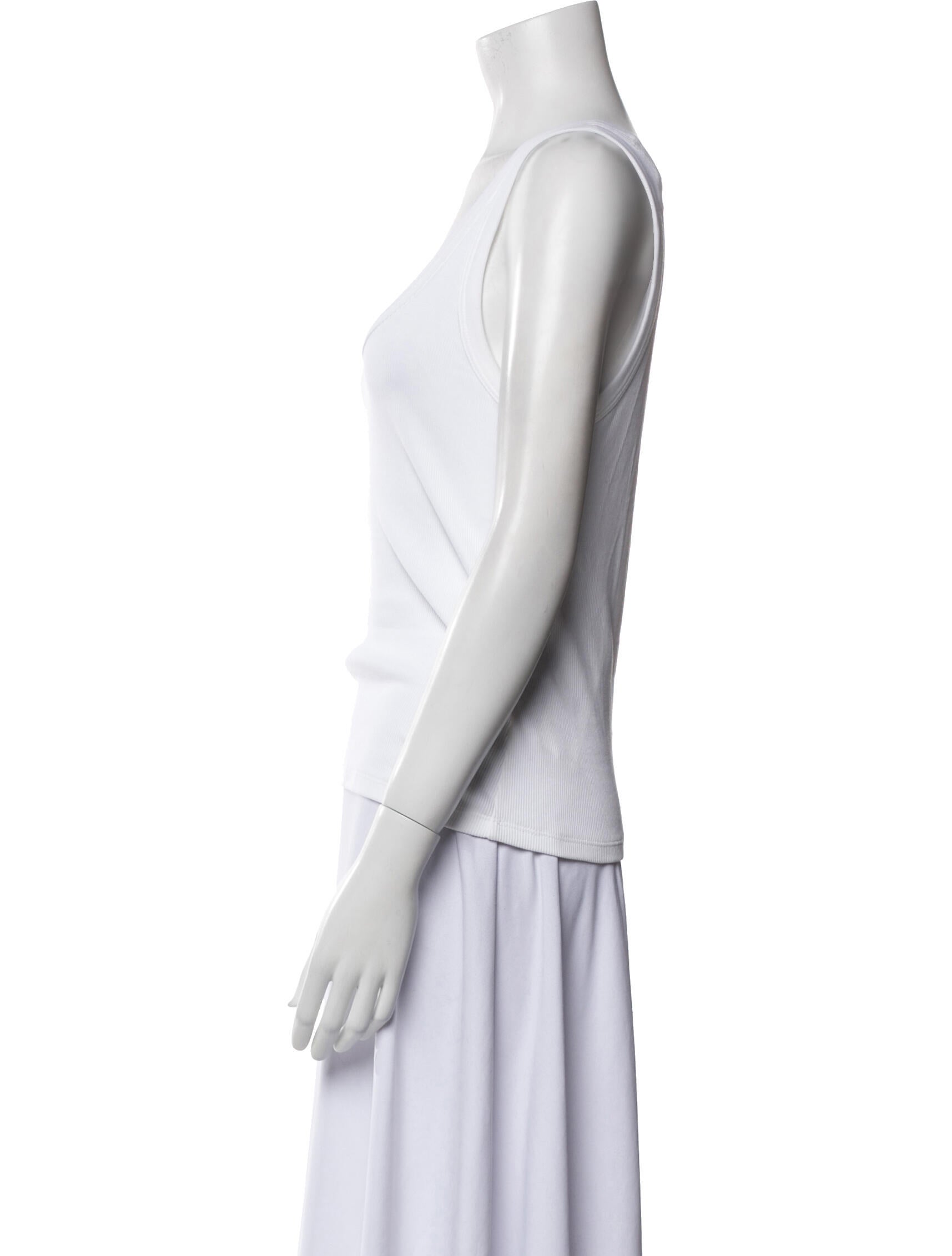 Veronica Beard Scoop Neck Sleeveless Top