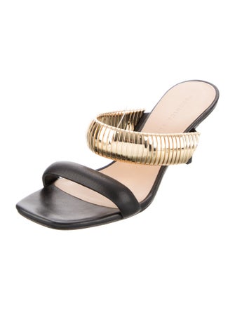Veronica Beard Leather Slides