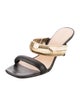 Veronica Beard Leather Slides
