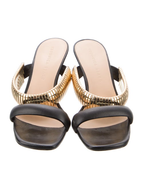 Veronica Beard Leather Slides