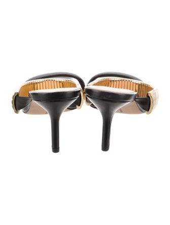 Veronica Beard Leather Slides