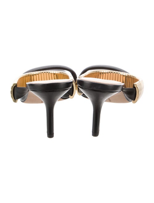 Veronica Beard Leather Slides