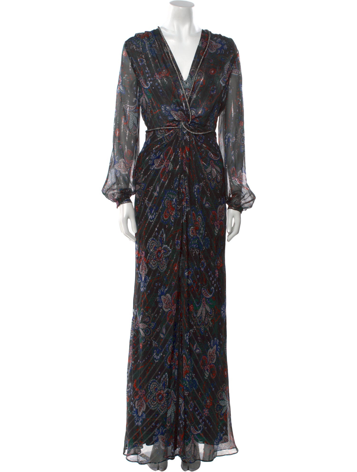 Veronica Beard Silk Long Dress w/ Tags