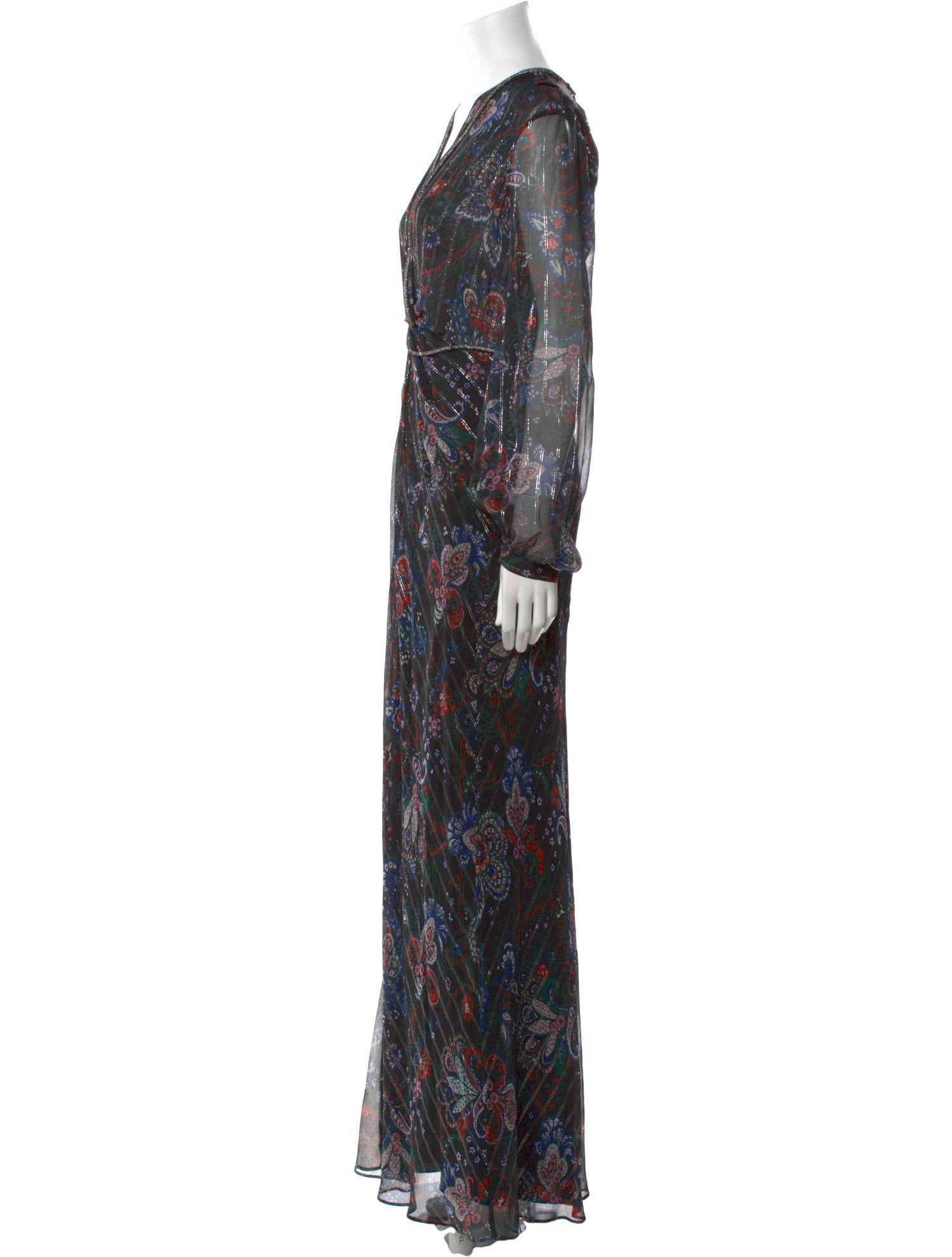 Veronica Beard Silk Long Dress w/ Tags