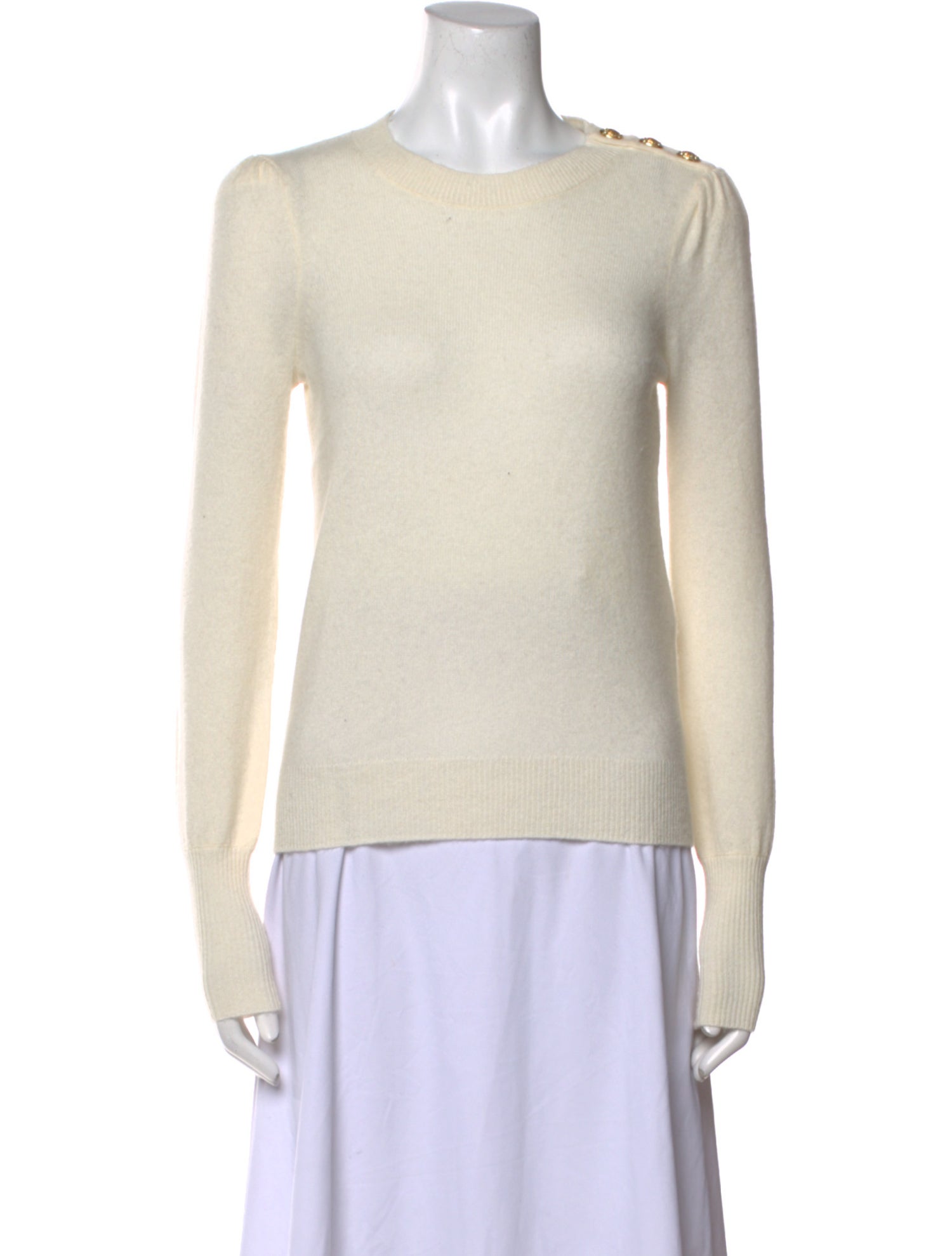 Veronica Beard Cashmere Crew Neck Sweater