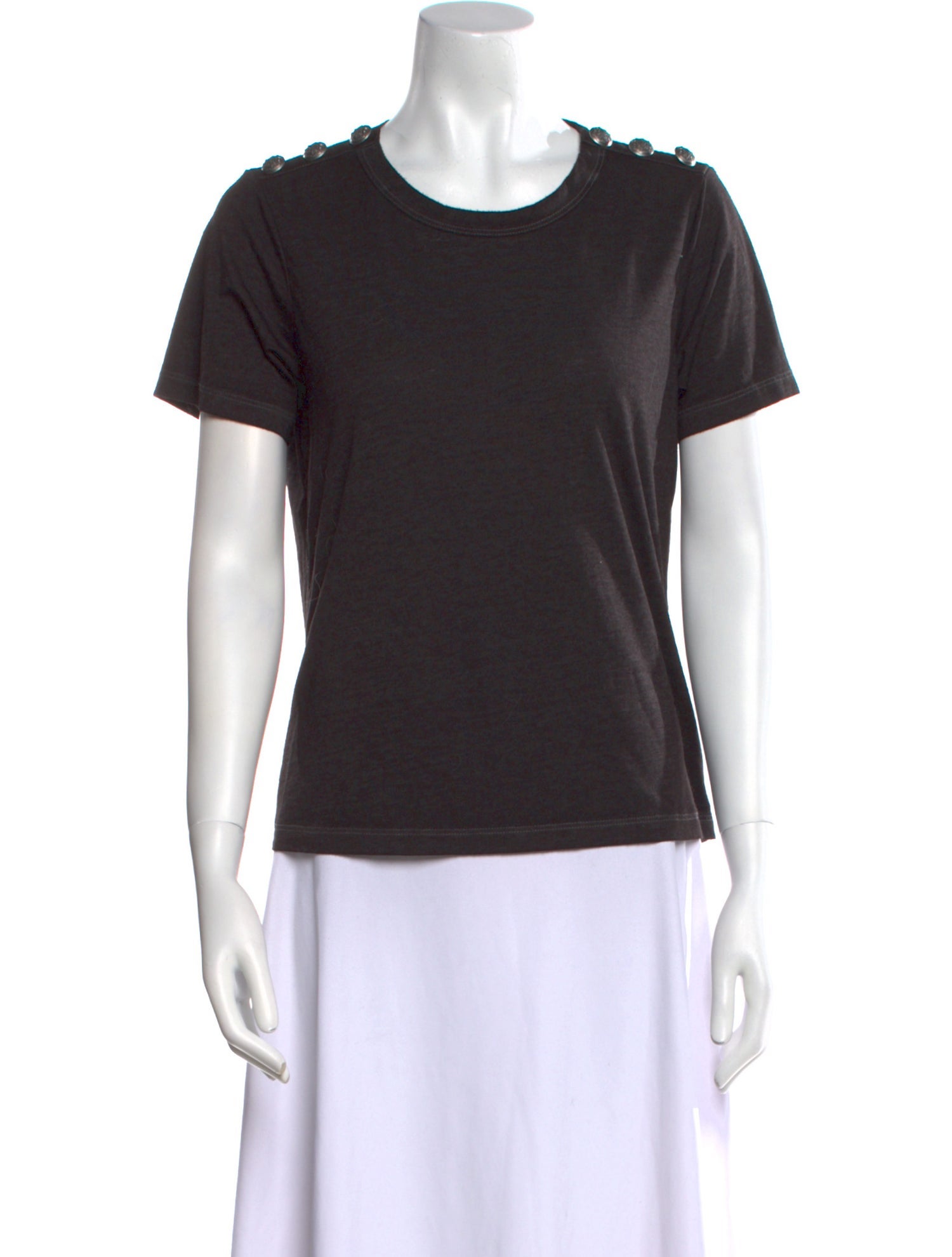 Veronica Beard Crew Neck Short Sleeve T-Shirt