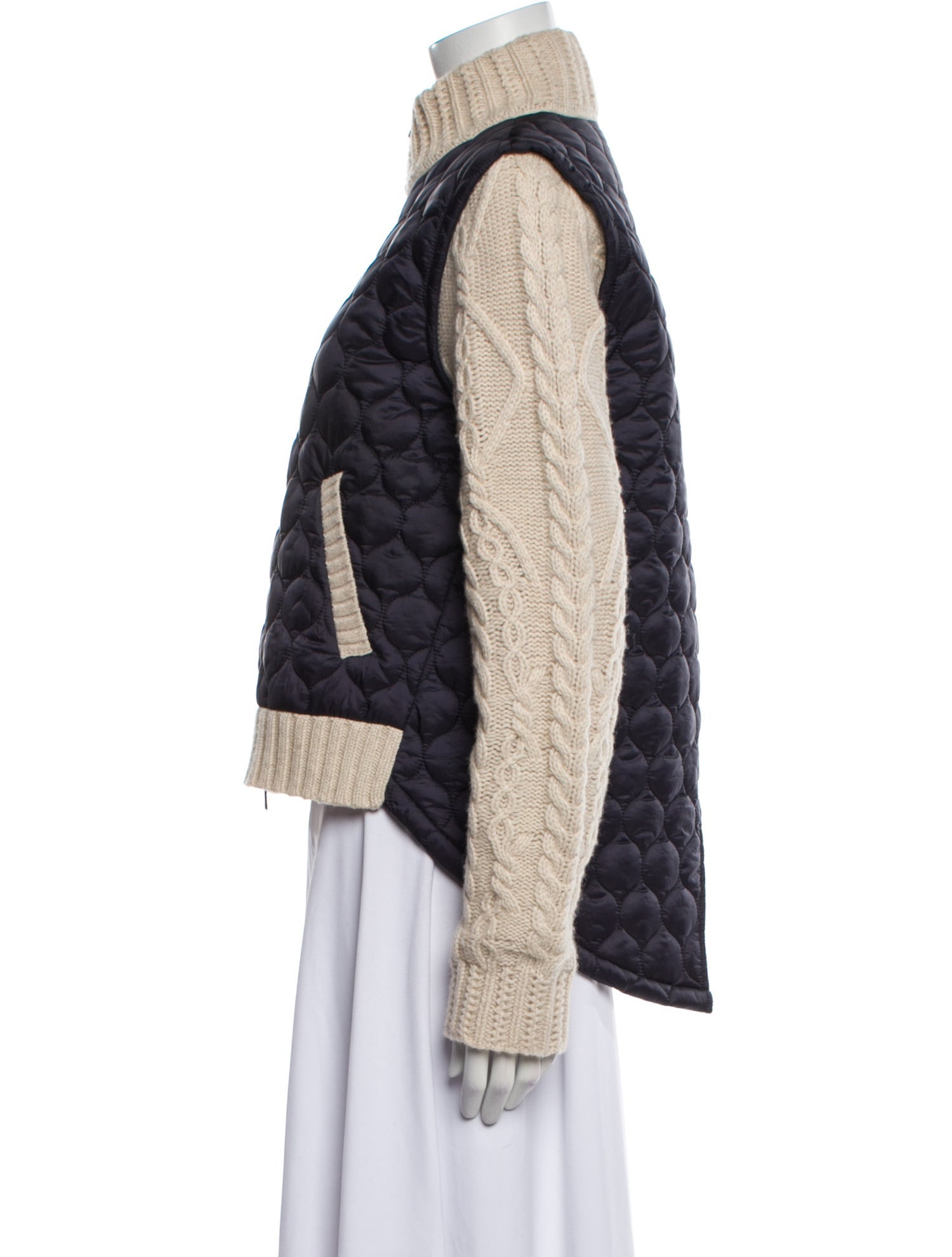 Veronica Beard Wool Printed Vest