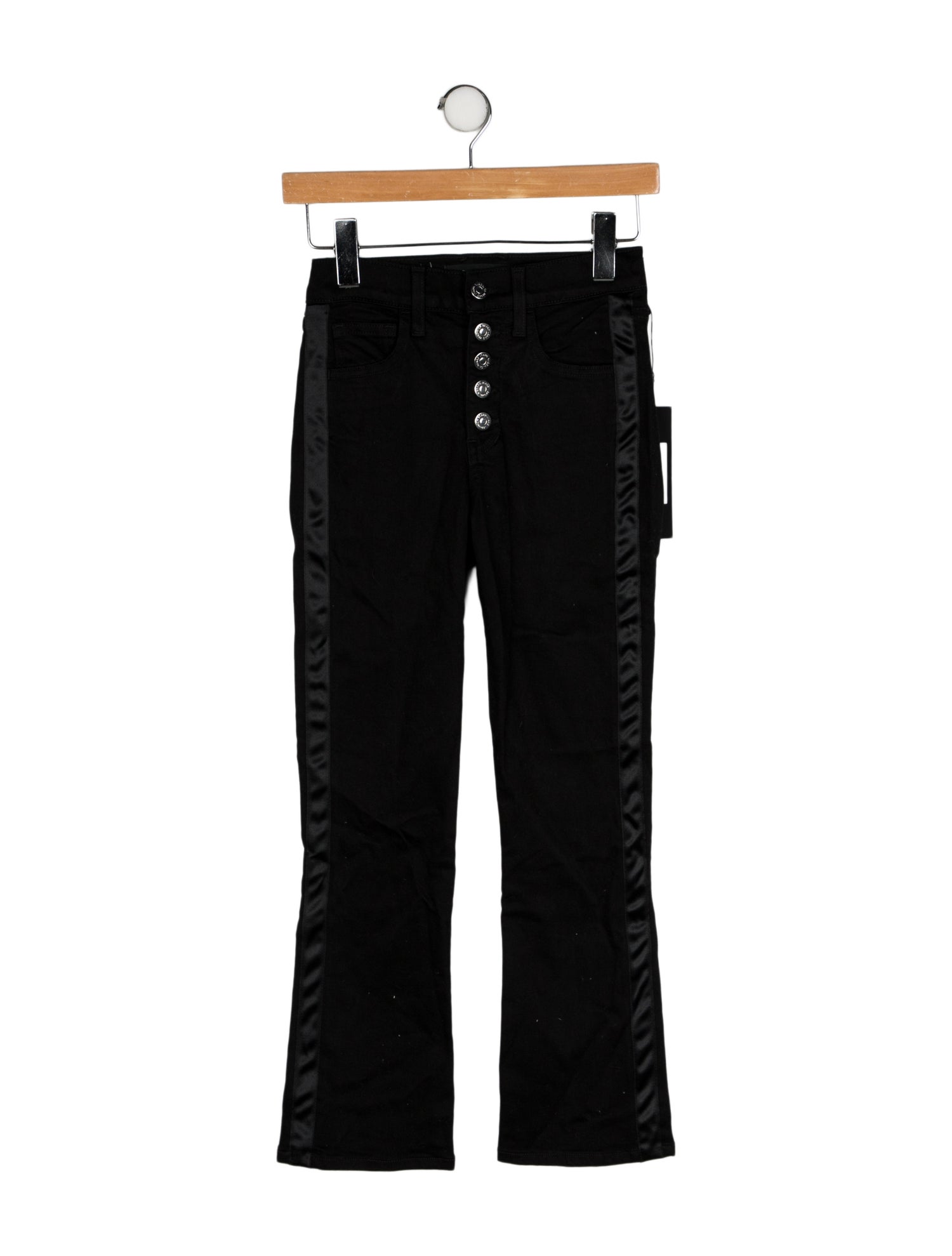 Veronica Beard Mid-Rise Straight Leg Jeans