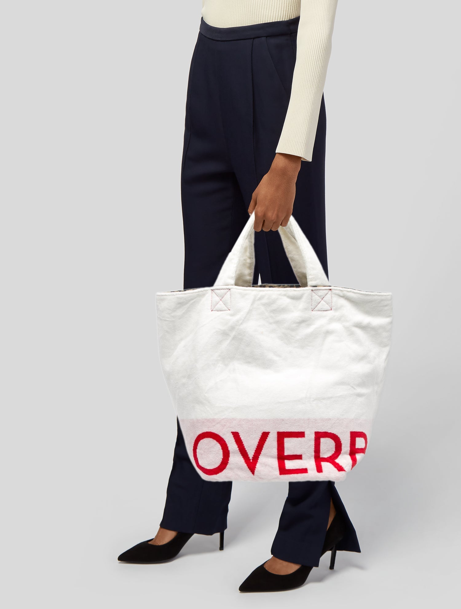 Veronica Beard x KASSATEX Terry Cloth Tote