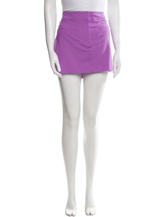 Veronica Beard Wool Mini Skirt