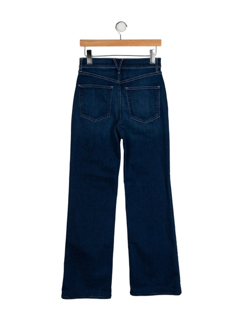 Veronica Beard High-Rise Wide Leg Jeans
