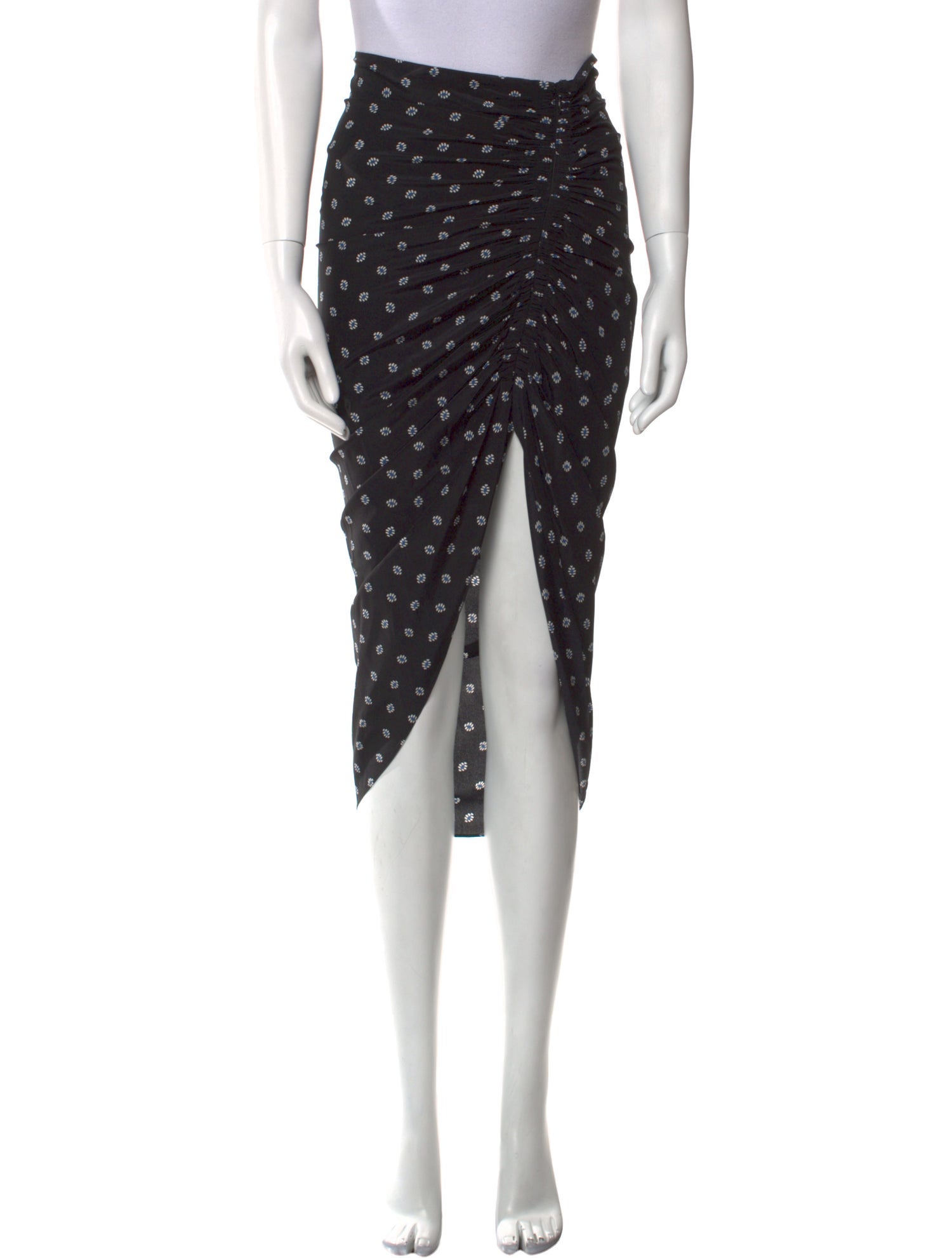 Veronica Beard Silk Midi Length Skirt