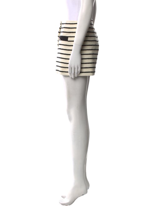 Veronica Beard Striped Mini Shorts