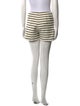 Veronica Beard Striped Mini Shorts