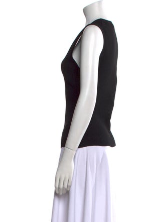Veronica Beard V-Neck Sleeveless Top