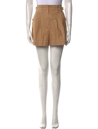 Veronica Beard Linen Mini Shorts