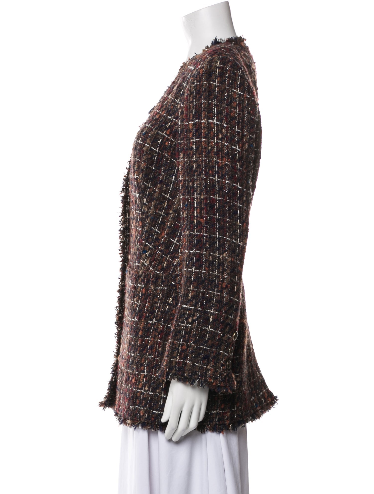 Veronica Beard Tweed Pattern Jacket