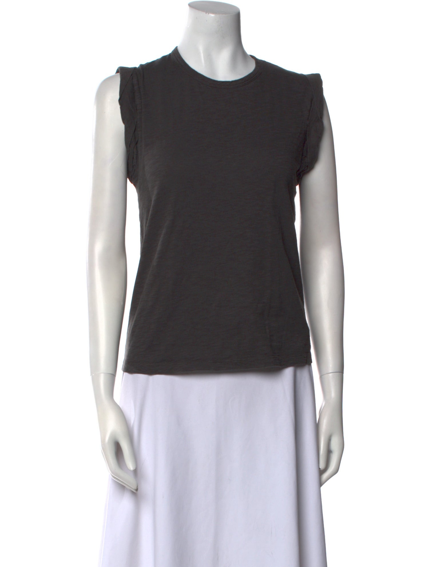 Veronica Beard Crew Neck Sleeveless Top
