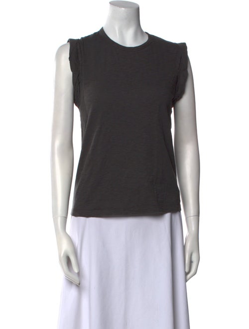 Veronica Beard Crew Neck Sleeveless Top