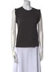 Veronica Beard Crew Neck Sleeveless Top