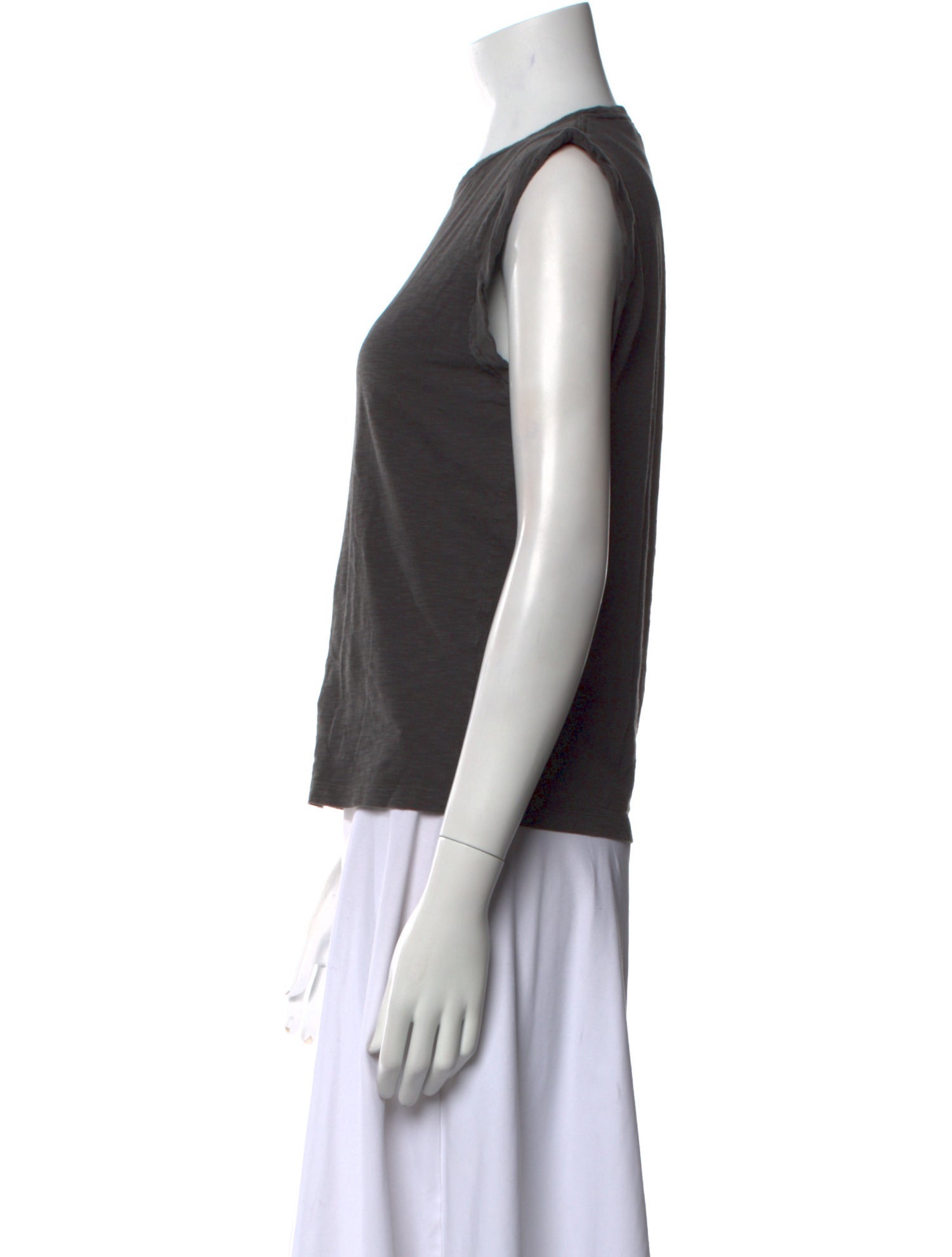 Veronica Beard Crew Neck Sleeveless Top
