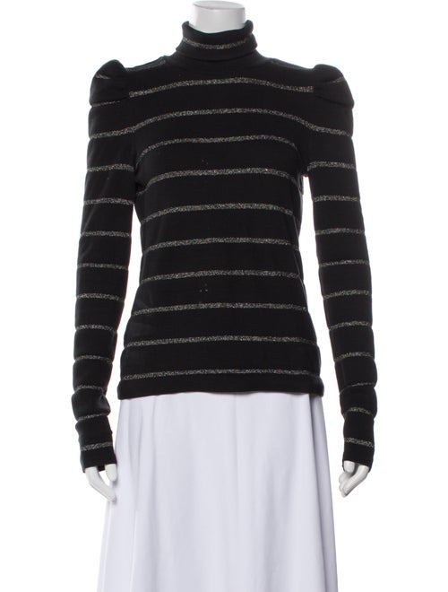 Veronica Beard Striped Turtleneck Sweater