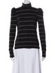 Veronica Beard Striped Turtleneck Sweater