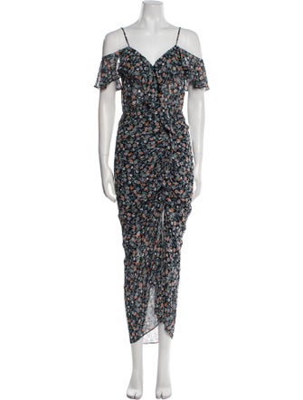 Veronica Beard Silk Long Dress