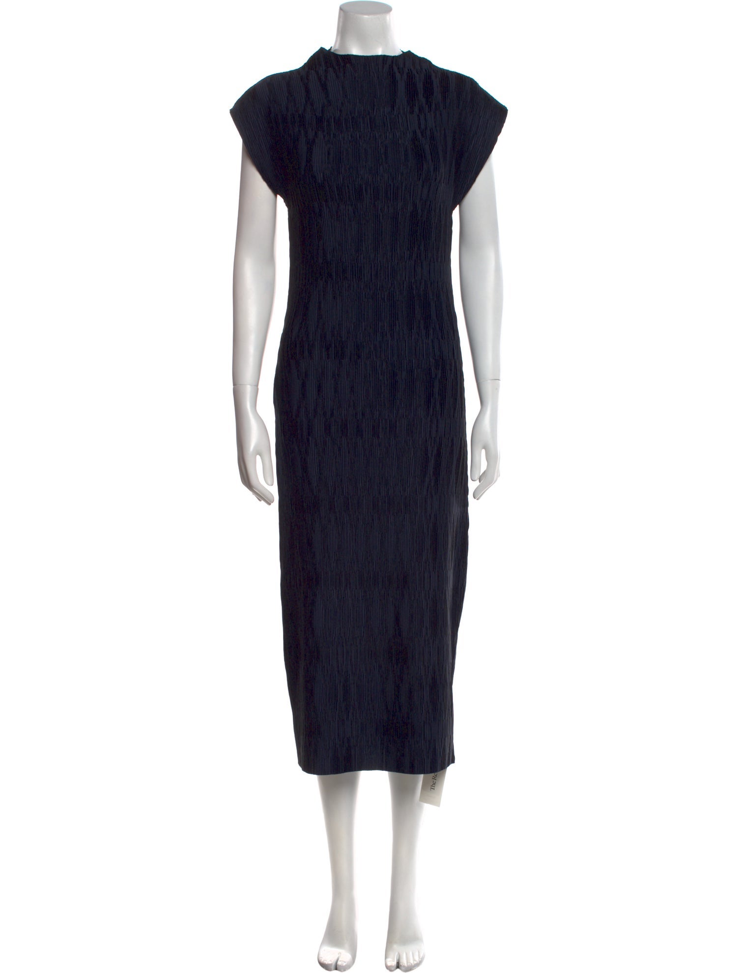 Veronica Beard Mock Neck Midi Length Dress